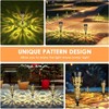 pearlstar Solar Lights Outdoor Garden Decorative Pathway Lights Waterproof Unique