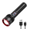 Rechargeable Flashlight 20000 High Lumens, Zoomable LED Flashlights with Power