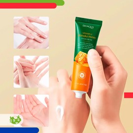 Bioaqua Kit Facial Sérum, Crema Rostro y Crema Manos con Miel y Vitamina E Hidratante