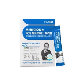 Days On Oh Hanjin Prebiotics FOS Triple 30 sachets, 1 month supply / 데이즈온 오한진 프리바이오틱스 FOS 트리플 30포 1개월분