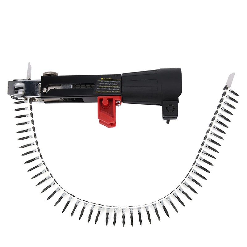 Automatic Chain Gun with Adjustable Screw Length and Depth, Drill