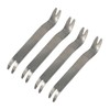 HugeDE 4 Pcs Stainless Steel Paver Tools Metal Paver Extractor