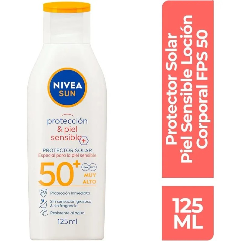 Protector Solar Corporal Nivea Sun Protección & Piel Sensibl