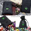 Haxtec Dragon Eye Dice Bag Drawstring Leather DND Dice Bag