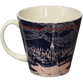 Yamaka Shoten MOOMIN MM630-11K Initial Mug, "K", Diameter 3.7 x Height 3.3 inches (95 x 85 mm)