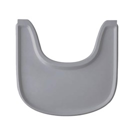 High Chair Tray for Stokke Tripp Trapp Chair, Tray on High Chair, High Chair Place Mat, Polypropylene High Chair Place Mat, High Chair Accessories, 42 x 42 cm (Grey)