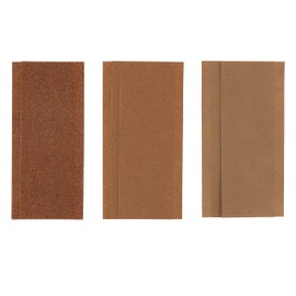 Takagi Paper File Set, Rough (#60) x 2, Medium (#120) x 3, Fine (#240) x 3