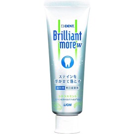 Lion Dent Health Brilliant More Double Toothpaste – Citrus Mint (3.2 oz, Green)