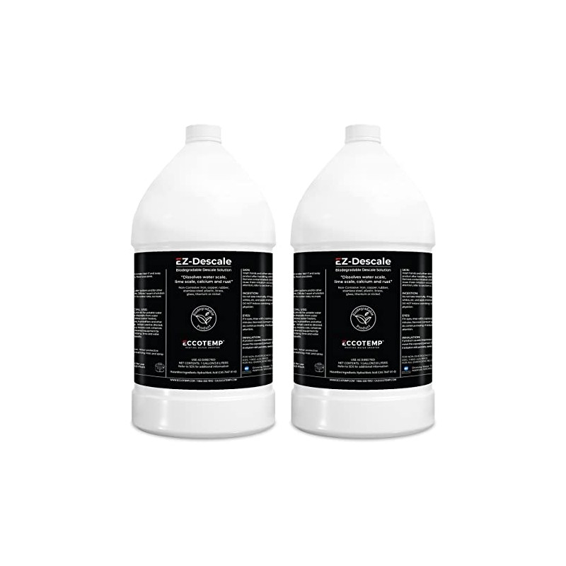 Eccotemp EZ-Flush Kit Descaling Solution, 1 Gal. 2 Pack