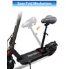 KALLAK Electric Scooter Seat Suitable Only for Curved Edge Deck