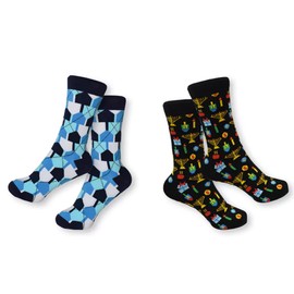 Cazenove Kids Hanukkah Socks, Chanukah Gift For Children, Blue.
