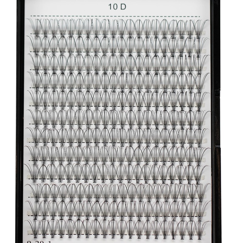 Bodermincer 240pcs 10D D Curl Lashes Clusters Professional Makeup Individual