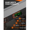 Mecurate 48-Inch Digital Level, Professional Smart Precision Torpedo Level Tool,
