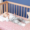Crib Sheets for Girls 4 Pack, Fitted Crib Sheets for