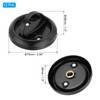 PATIKIL Recessed Door Handles, 2 Pcs Round Flush Pulls Stainless