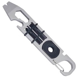 EDC Pry Bar, mighty bar, Keychain Crowbar, Multi Functional Pocket Pry Bar with Wrench,Ratchet screwdrivers, Can Box and Bottle Opener, Versatile Companion for Everyday Carry and Camping Accessories