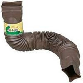 Amerimax Flexible Downspout Extension 2 " X 3 " Brown