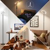 PreeOtti LED Floor Lamp - 73.6" Tall Modern Standing Lamp