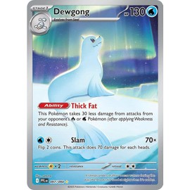 Pokemon - Dewgong 097/094 - Phantasmal Flames - Illustration Rare - Foil - Single Card