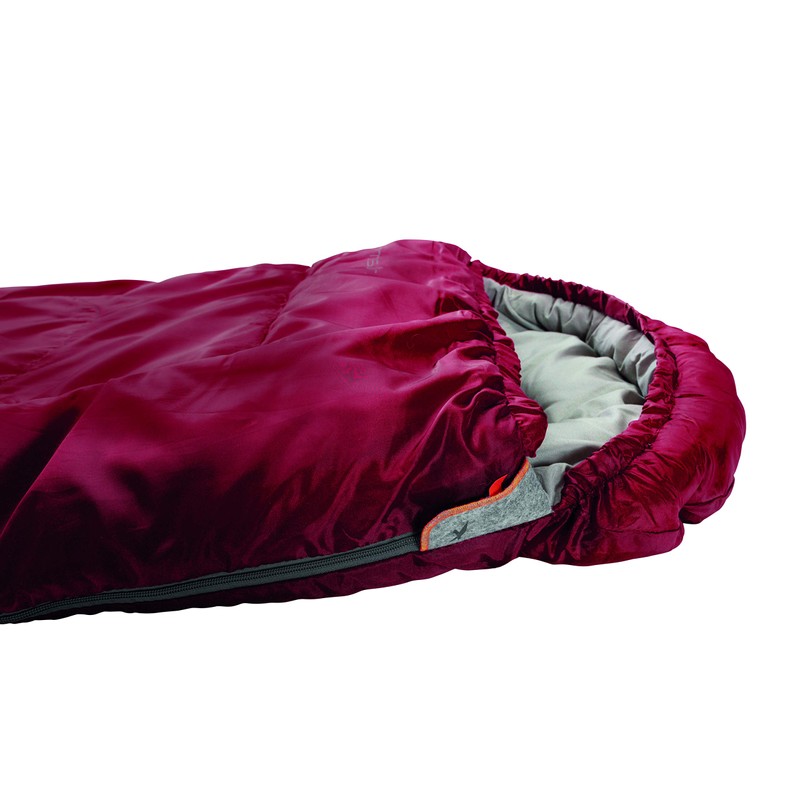 Easy Camp Unisex-Youth Cosmos Jr. Sleeping Bag, Red, One Size