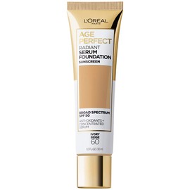 L’Oréal Paris L’Oréal Paris Age Perfect Radiant Serum Foundation with SPF 50, Ivory Beige, 1 Ounce