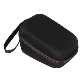 Estuche rígido de Transporte para Monitor de presión Arterial de Brazo Superior con Manguito, Resistente al Agua, Protege su máquina, a Prueba de golp, Negro