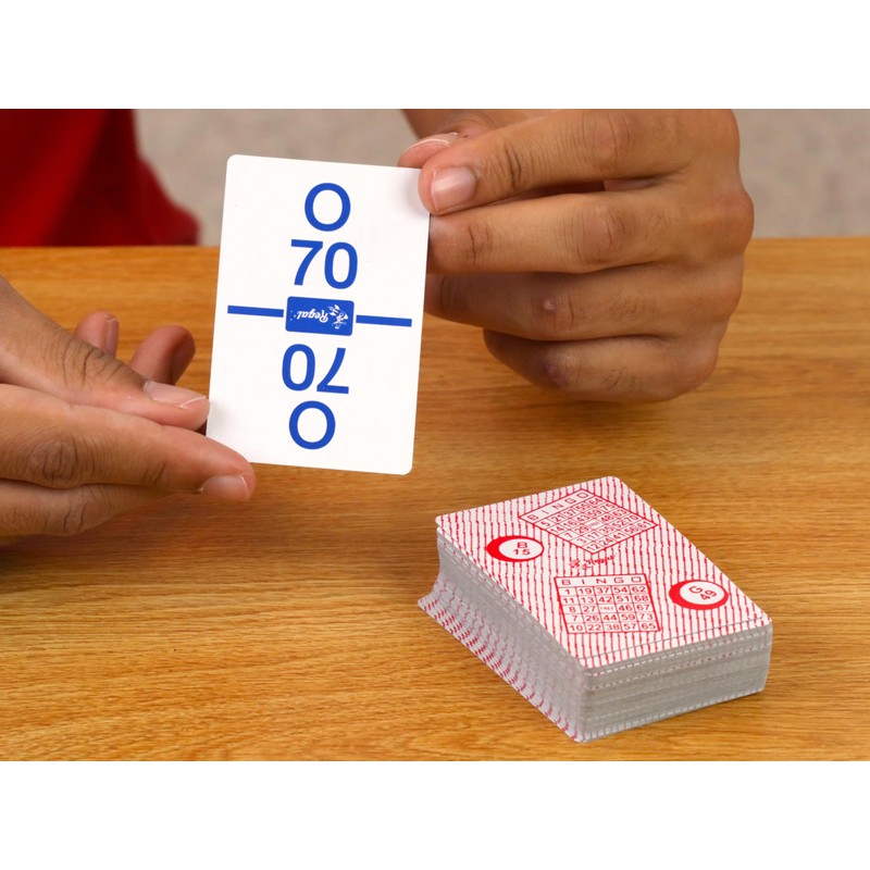 Regal Bingo Calling Cards Deck Reusable - Bingo Games for