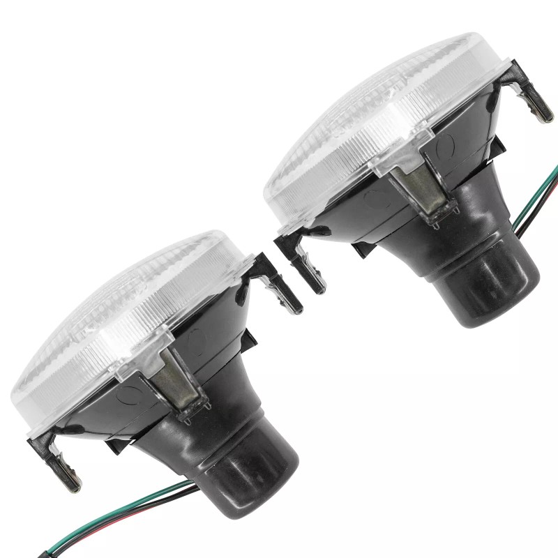 Caltric Left & Right Headlight Kit for Yamaha Big Bear