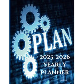 2025-2026 Yearly Planner: 2025 And 2026 Calendar,Pages For Daily Routines, Monthly Goals, Work Schedules, Yearly Reviews. All In One