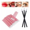 noved 300pzs Lip Brush Desechable Para Pestañas Microblading Labio