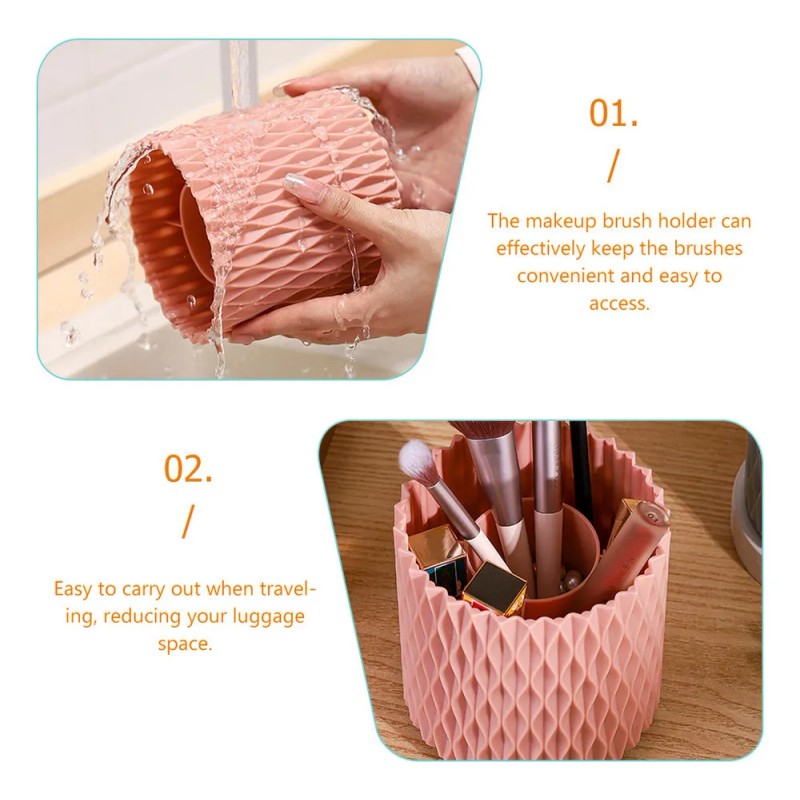 A Mokasi Soporte De Sobremesa For Lápices, Brochas De '