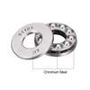 sourcing map 51101 Miniature Thrust Ball Bearing 12mm x 26mm