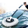 Car Wash Mop with Chenille Cleaning Pad for Vehicle Washing