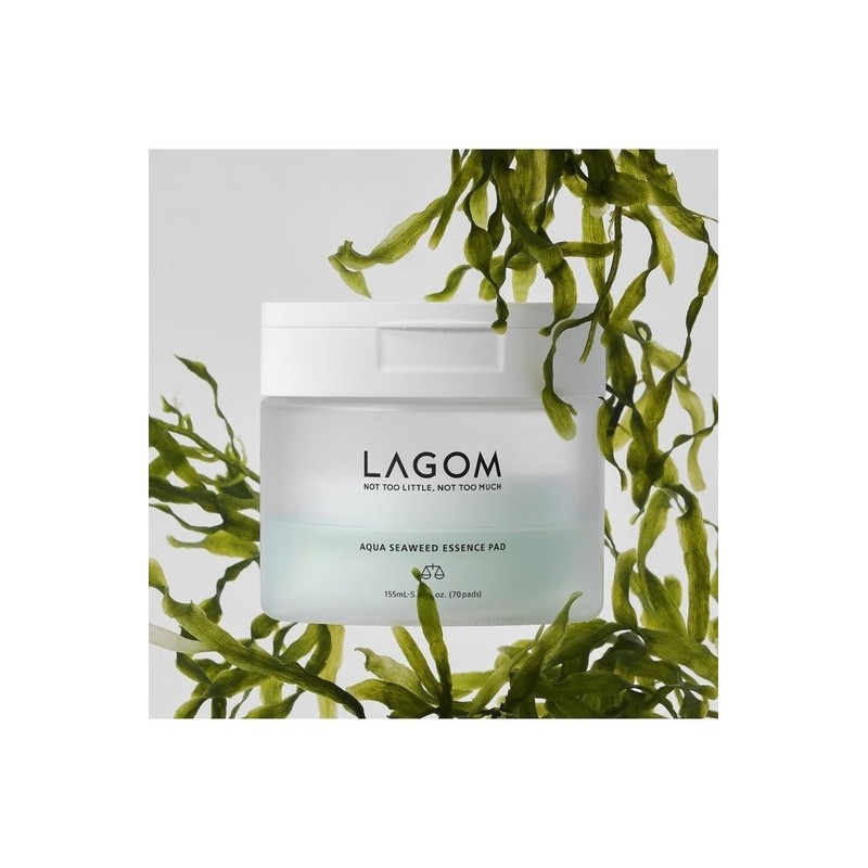 Lagom Aqua Seaweed Essence Pads (70 sheets) / 라곰 아쿠아