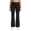 Aeropostale Women's Performance Yoga Pants by Aero Sport, Black Poly