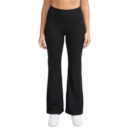 Aeropostale Women's Performance Yoga Pants by Aero Sport, Black Poly Spandex, Size S