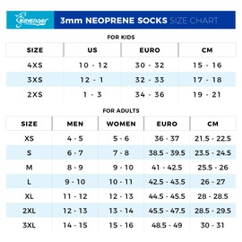Seavenger Zephyr 3mm Neoprene Socks | Wetsuit Booties for Scuba Diving, Snorkeling, Swimming (Black, 3X-Large)