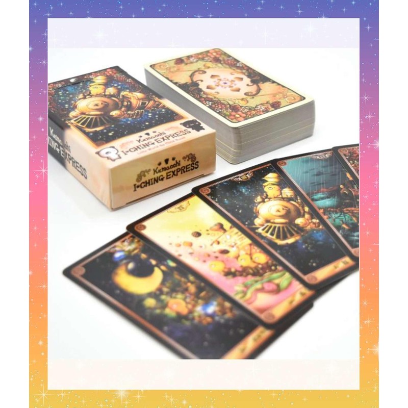 Kumachi Echin Express Japanese Instruction Manual Included Oracle Card, Tarot
