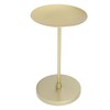 Gold Pillar Candle Holder Double Sided Use Rust Prevention Iron