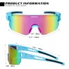 Polarized Sunglasses for Men Women, Sporty Youth Glasses with UV