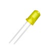 CHANZON 100 pcs 5mm Yellow Diffused LED Diode Lights (Colored
