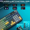 AULA F108 PRO - Wireless Mechanical Keyboard with Screen&Knob,Hot Swappable