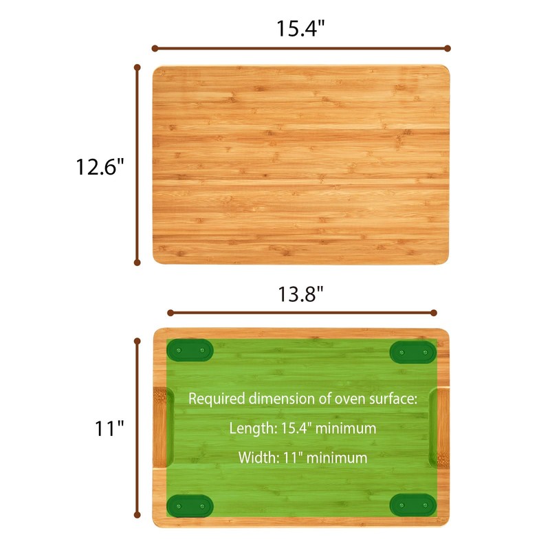 Umilife Cutting board Compatible with Ninja Flip Toaster Oven&Air Fryer