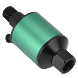 1/4 Inch Water and Oil Separator Air Compressor Water Separator 1/4inch NPT Compressed Air Filter Regulator Green