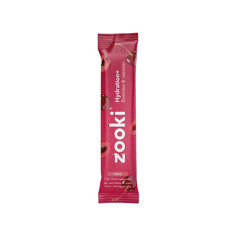 Zooki Hydration+ Exercise & Recover Cherry Flavour