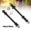 Bike Wheel Hub Axle Solid Spindle Shaft Lever Front Rear