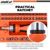 WELLCUT 44 pcs Universal Ratchet and Screwdriver Bit Set with