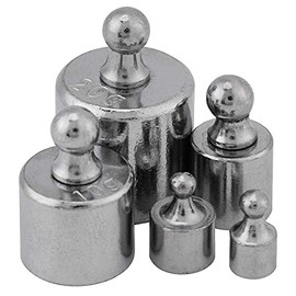 5Pcs Calibration Weight 1g 2g 5g 10g 20g Calibration Gram Scale Weight Set for Digital Scale Balance