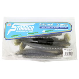 HIDEUP(ハイドアップ) ワーム スタッガー オリジナル 5インチ アユ #108 ルアー