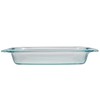 Pyrex C-233 3qt Easy Grab Glass Baking Dish - Made